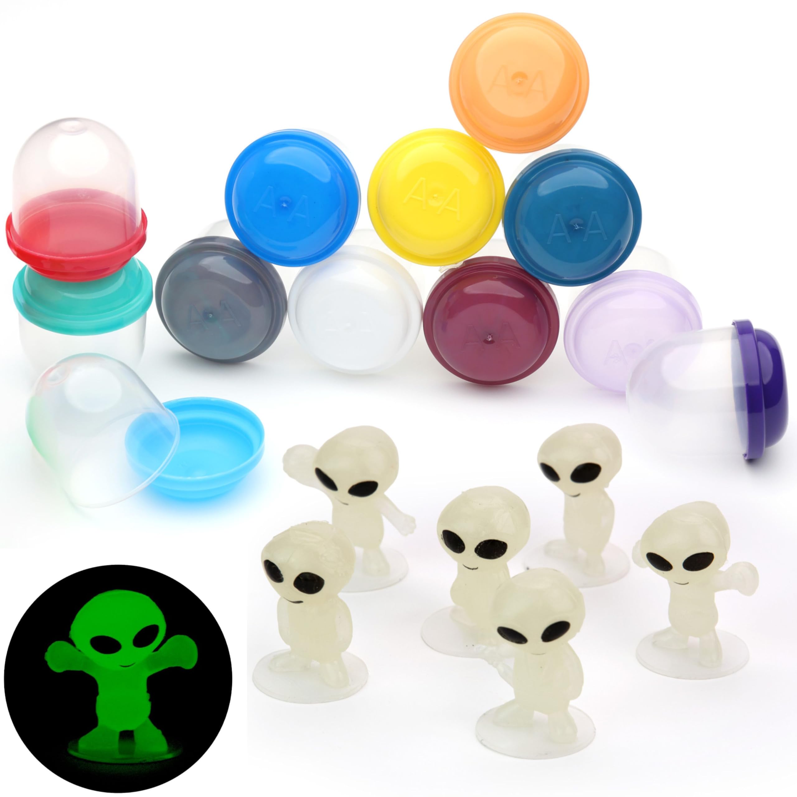 Amazon.com: Entervending Alien Toys in Capsules - 50 Pcs of 1.1